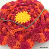 Flor caracol 3D (136)