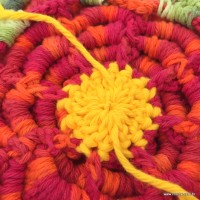 Flor caracol 3D (165)