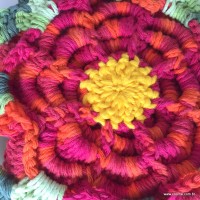 Flor caracol 3D (166)