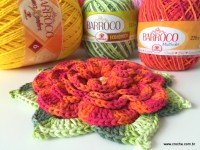 Flor caracol 3D (170)