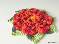 Flor caracol 3D (190)