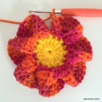 Flor caracol 3D (42)