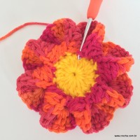 Flor caracol 3D (49)