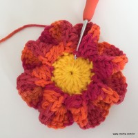 Flor caracol 3D (50)