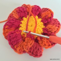 Flor caracol 3D (58)