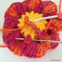 Flor caracol 3D (60)