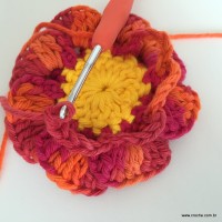 Flor caracol 3D (65)