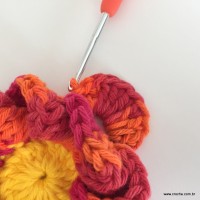 Flor caracol 3D (71)