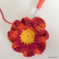 Flor caracol 3D (72)