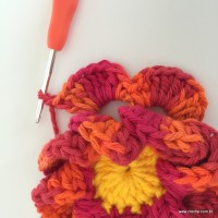 Flor caracol 3D (75)