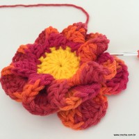 Flor caracol 3D (78)