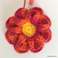 Flor caracol 3D (80)