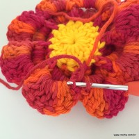 Flor caracol 3D (86)