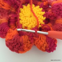 Flor caracol 3D (88)