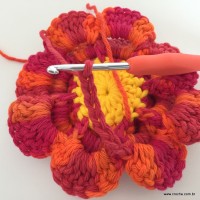 Flor caracol 3D (89)