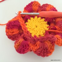 Flor caracol 3D (94)