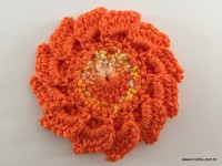 Flor de Algodão passo a passo (102)