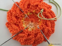 Flor de Algodão passo a passo (105)