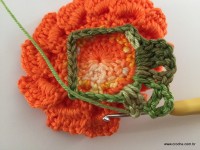 Flor de Algodão passo a passo (123)