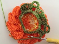 Flor de Algodão passo a passo (127)