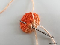 Flor de Algodão passo a passo (14)