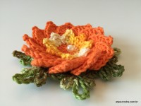 Flor de Algodão passo a passo (171)