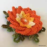 Flor de Algodão passo a passo (177)