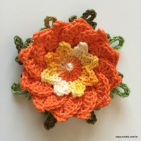 Flor de Algodão passo a passo (180)