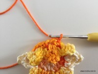 Flor de Algodão passo a passo (51)