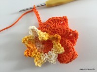 Flor de Algodão passo a passo (85)