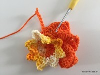 Flor de Algodão passo a passo (86)