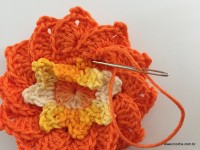 Flor de Algodão passo a passo (97)