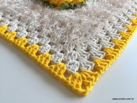 Tapete barroco com flor de algodão (105)