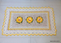 Tapete barroco com flor de algodão (220)