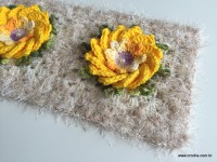 Tapete barroco com flor de algodão (59)