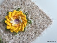 Tapete barroco com flor de algodão (67)