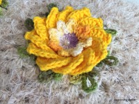 Tapete barroco com flor de algodão (69)