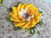 Tapete barroco com flor de algodão (70)