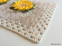 Tapete barroco com flor de algodão (84)