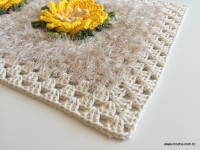 Tapete barroco com flor de algodão (85)