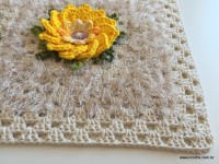 Tapete barroco com flor de algodão (86)