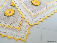 Tapete barroco - pé do vaso (211)