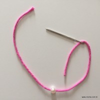 Flor Rosa rasteira passo a passo (109)