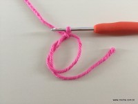 Flor Rosa rasteira passo a passo (3)