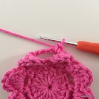 Flor Rosa rasteira passo a passo (38)