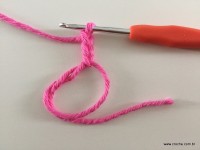 Flor Rosa rasteira passo a passo (4)