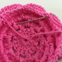 Flor Rosa rasteira passo a passo (78)