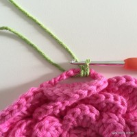 Flor Rosa rasteira passo a passo (86)