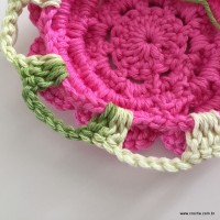 Flor Rosa rasteira passo a passo (92)