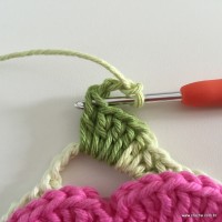 Flor Rosa rasteira passo a passo (98)